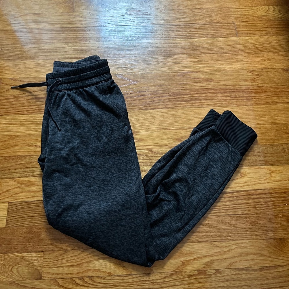 Adidas grey fleece lined jogger